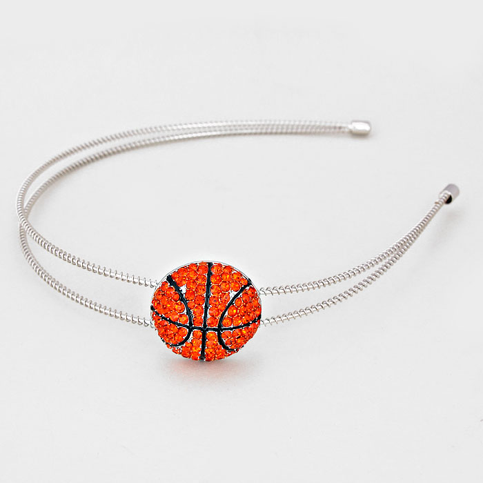 Crystal Basketball Headband